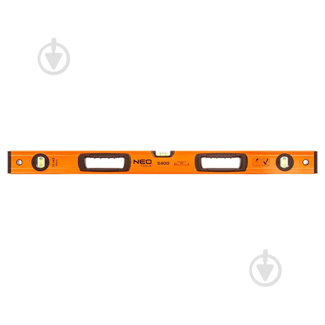 Уровень 80 см NEO tools 71-143 - фото 1 Уровень 80 см NEO tools 71-143 - фото 1