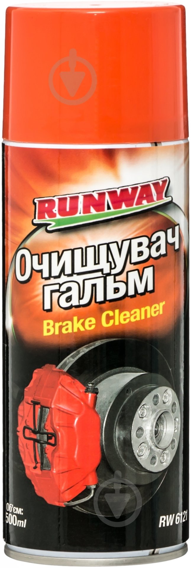 Очиститель тормозов RunWay RW6121 400 мл - фото 1
