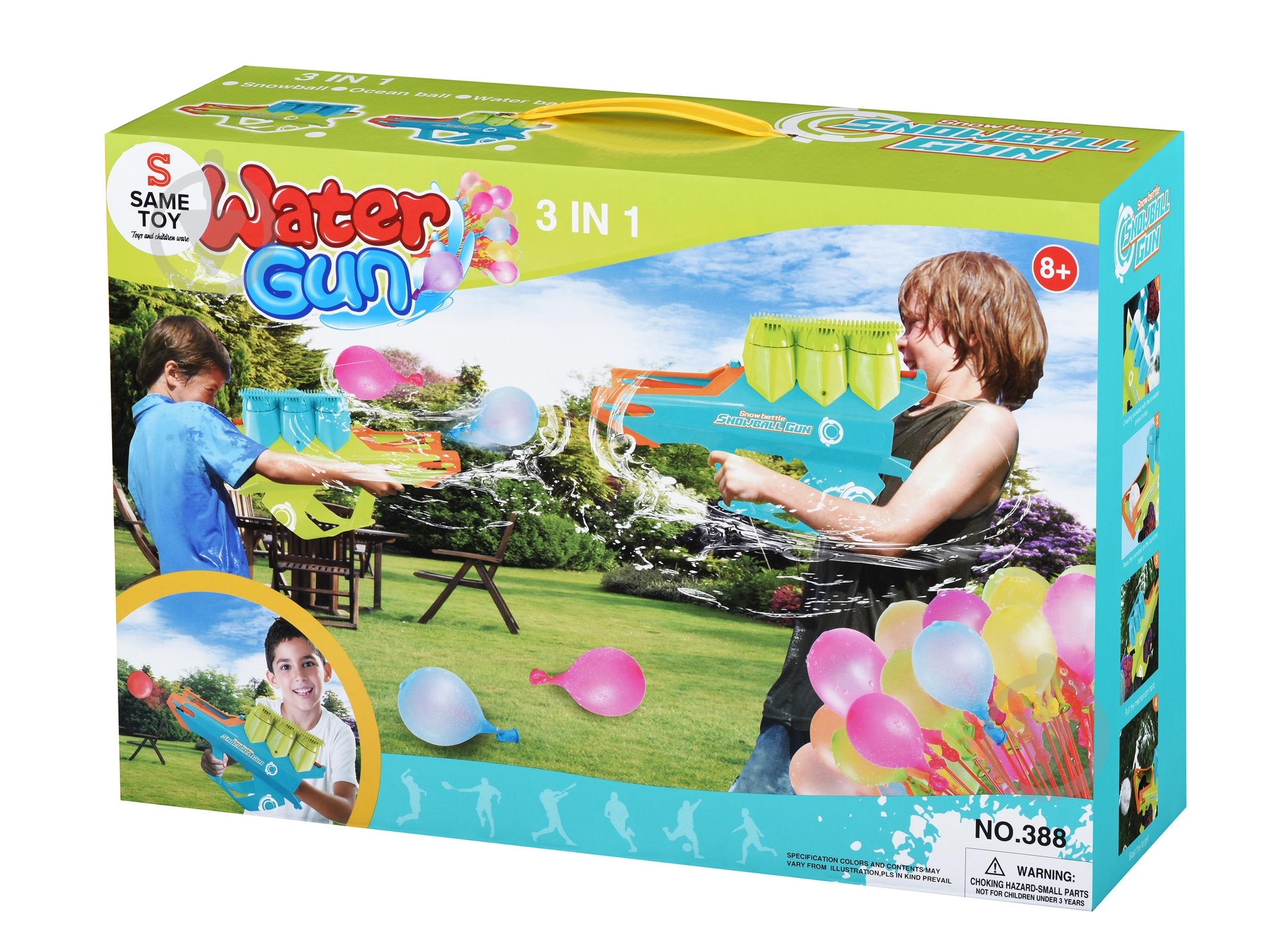 Игрушечное оружие Same Toy 2 в 1 Бластер 388Ut - фото 4 Игрушечное оружие Same Toy 2 в 1 Бластер 388Ut - фото 4