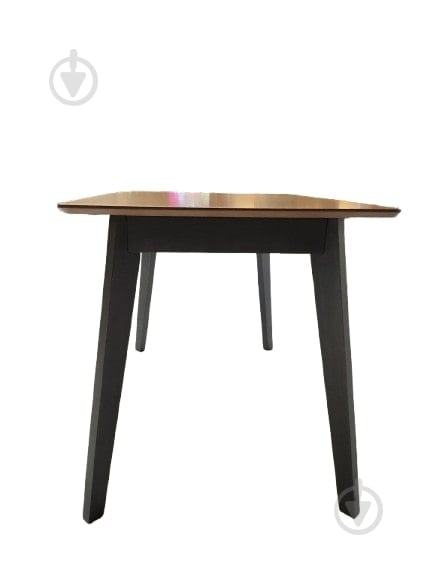 Стол обеденный PAVLYK Милан 1100(1400)x700x750мм орех/черный - фото 4 Стол обеденный PAVLYK Милан 1100(1400)x700x750мм орех/черный - фото 4