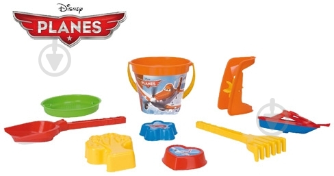 Набор для игры с песком Wader Самолеты Disney 77335 - фото 1