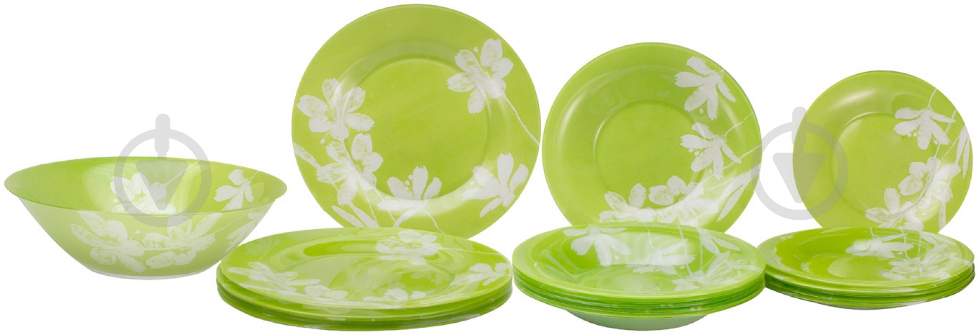 Сервиз столовый Luminarc Cotton Flower 19 предметов на 6 персон - фото 1 Сервиз столовый Luminarc Cotton Flower 19 предметов на 6 персон - фото 1