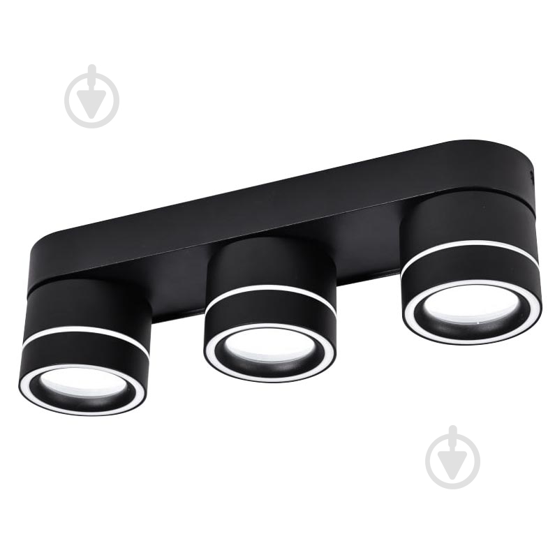 Спот LED CONCEPT SP CAMBER 3xGX53 черный - фото 1