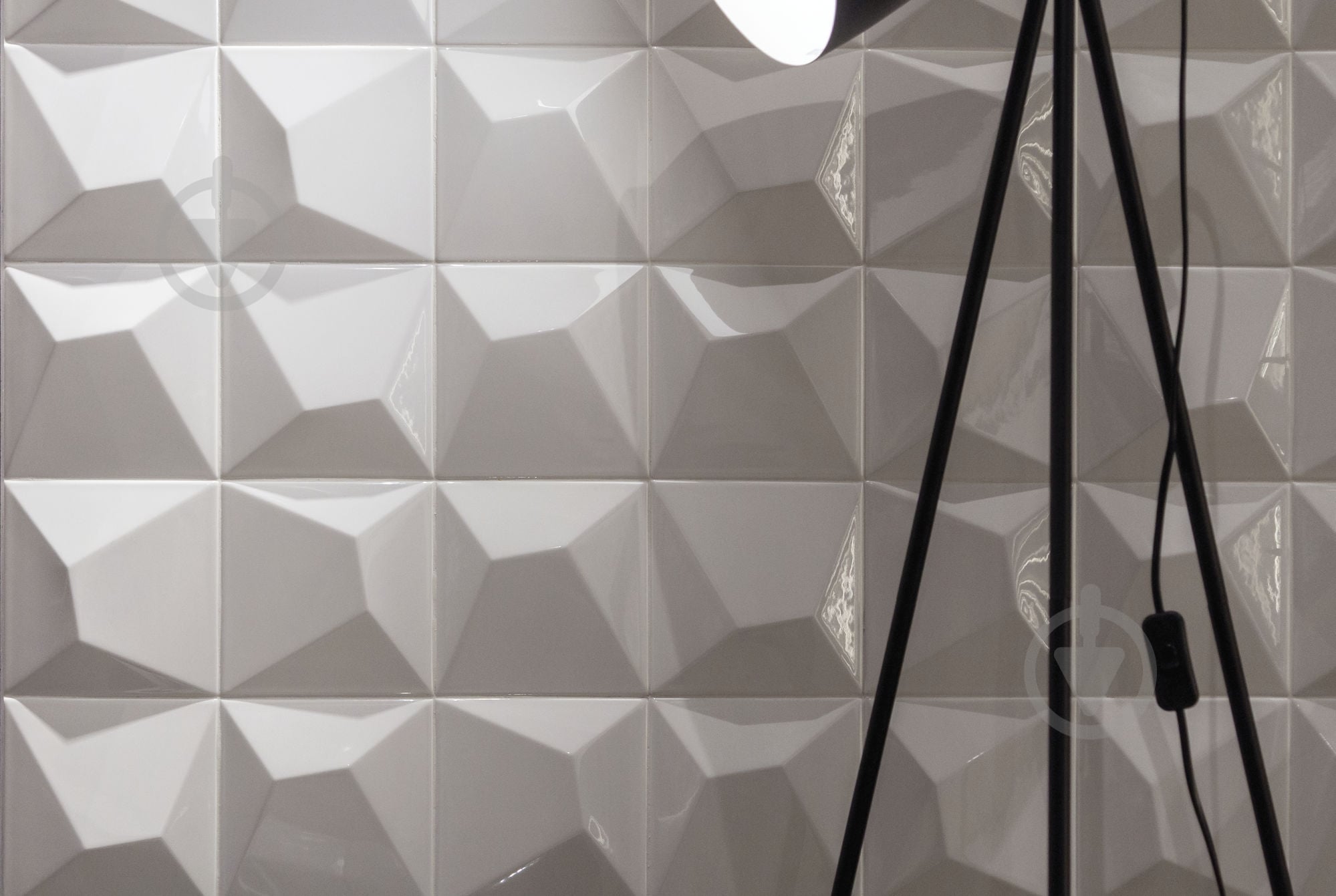 Плитка Cifre Vertex Curve Black 15x15 - фото 3