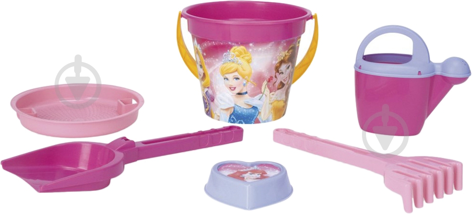 Набор для песочницы Wader Disney Принцессы 6 элементов 77537 - фото 1