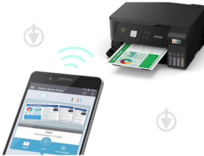 МФУ Epson Eco Tank L3560 А4 (C11CK58404) - фото 3