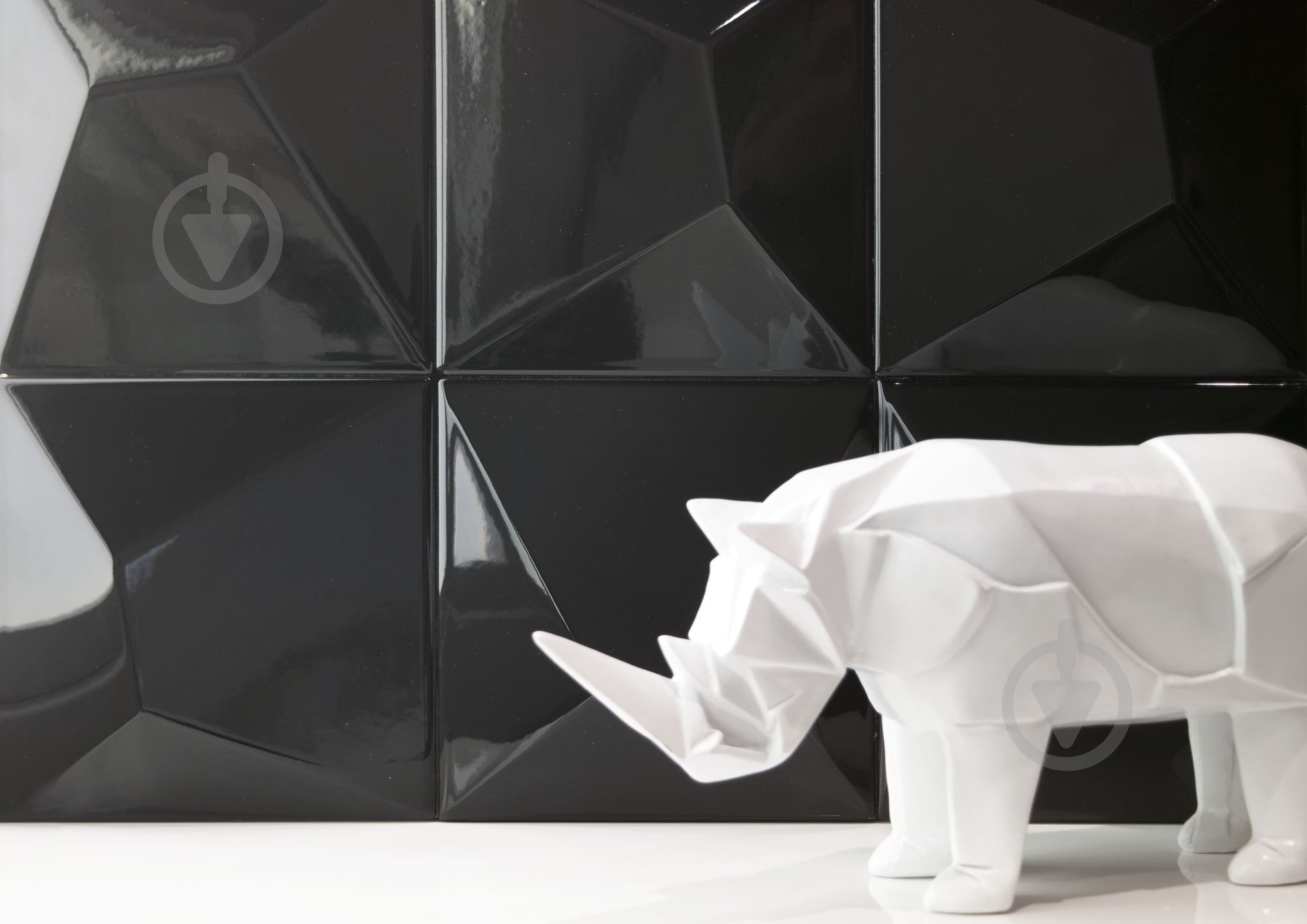 Плитка Cifre Vertex Line Black 15x15 - фото 6