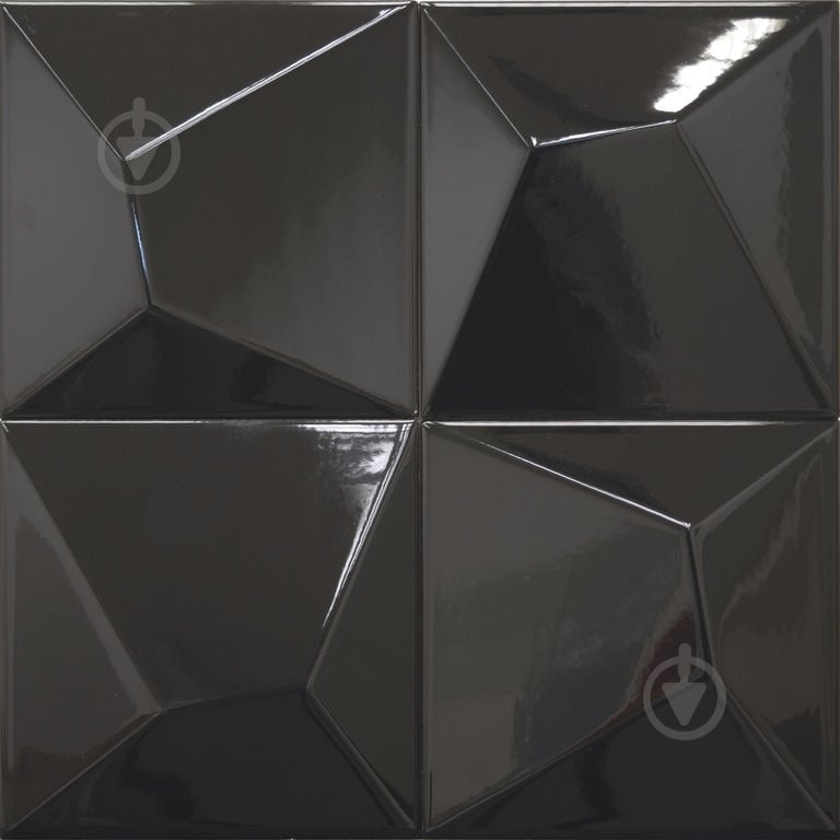 Плитка Cifre Vertex Line Black 15x15 - фото 1