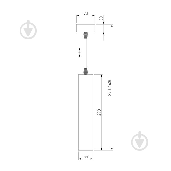 Підвіс Strotskis Single LED 10 Вт золотий 50161/1 (золото) - фото 5 Підвіс Strotskis Single LED 10 Вт золотий 50161/1 (золото) - фото 5
