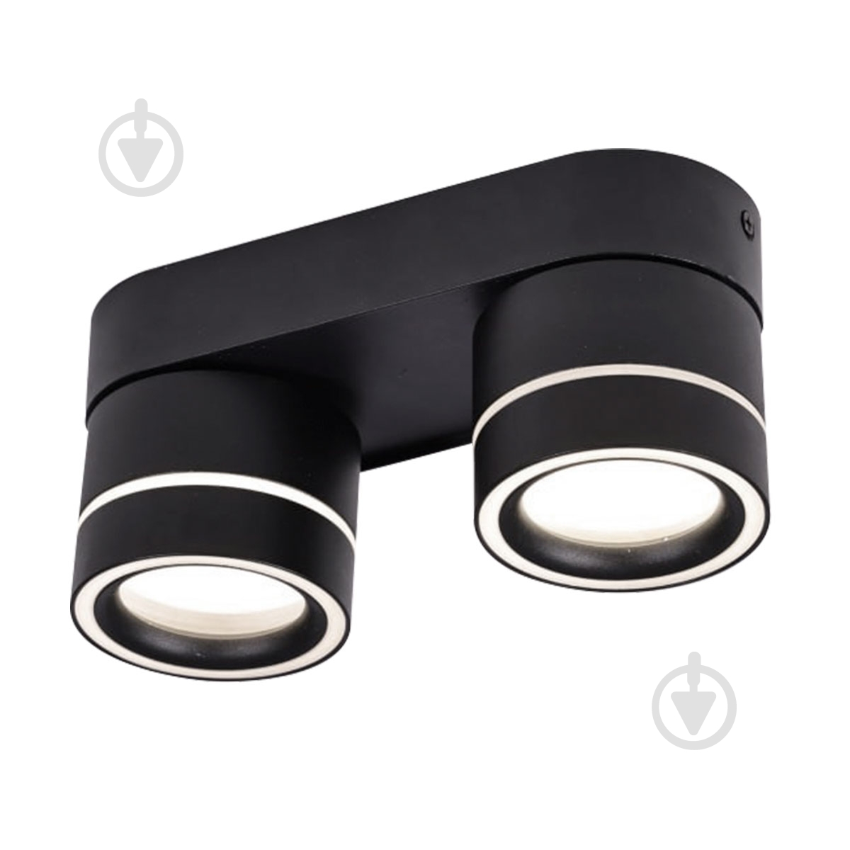 Спот LED CONCEPT SP CAMBER 2xGX53 черный - фото 1