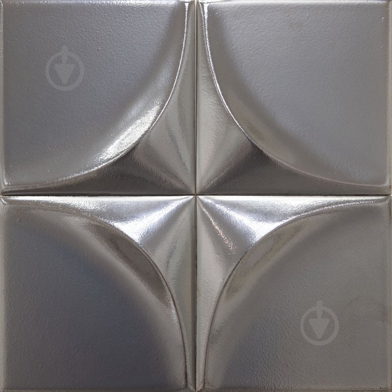Плитка Cifre Vertex Curve Silver 15x15 - фото 1 Плитка Cifre Vertex Curve Silver 15x15 - фото 1