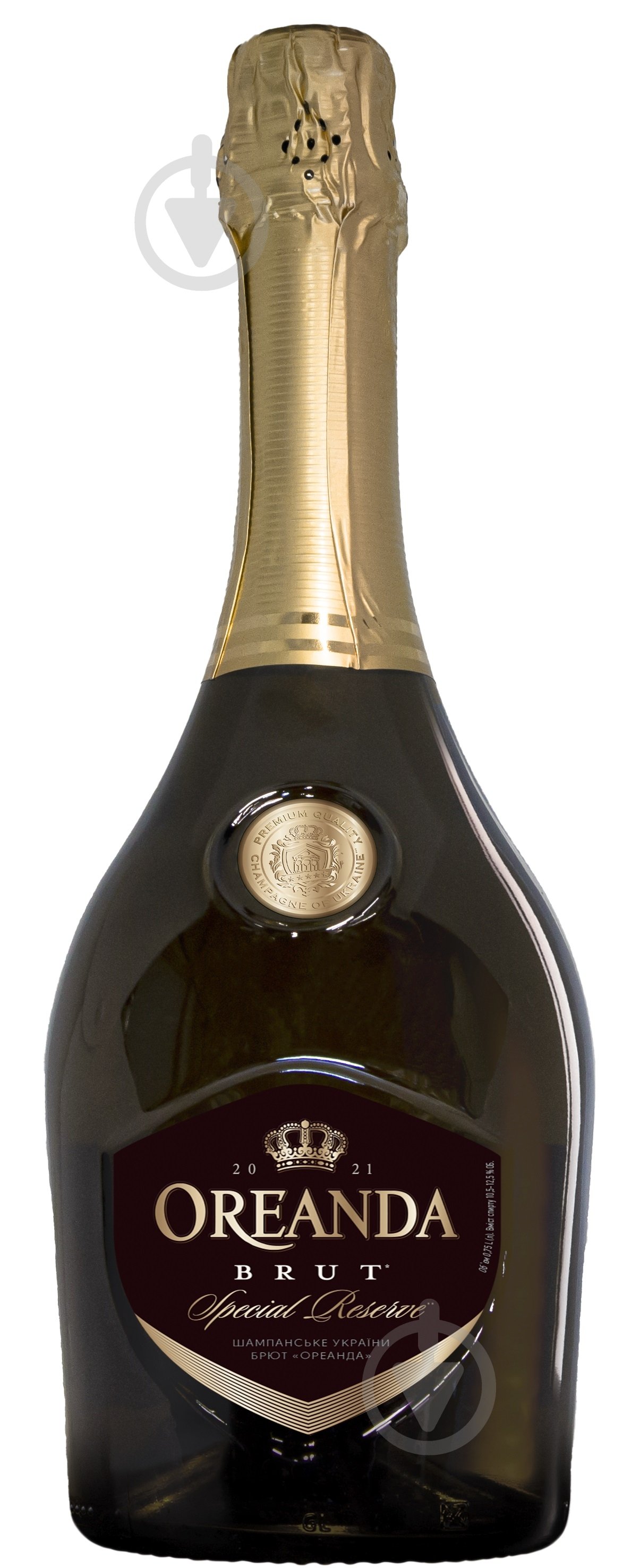 Вино игристое Ореанда брют Премиум 0,75 л - фото 1