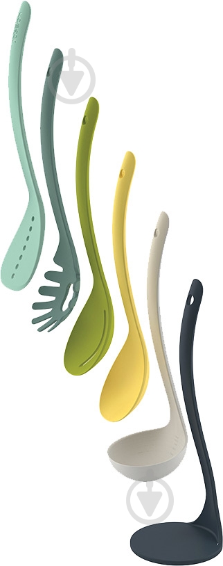 Набор кухонных принадлежностей Joseph Joseph Nest Utensils Plus 6 шт. Opal - фото 2 Набор кухонных принадлежностей Joseph Joseph Nest Utensils Plus 6 шт. Opal - фото 2