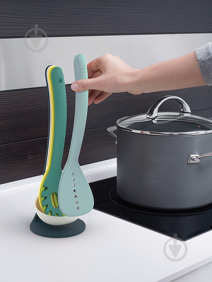 Набор кухонных принадлежностей Joseph Joseph Nest Utensils Plus 6 шт. Opal - фото 4 Набор кухонных принадлежностей Joseph Joseph Nest Utensils Plus 6 шт. Opal - фото 4