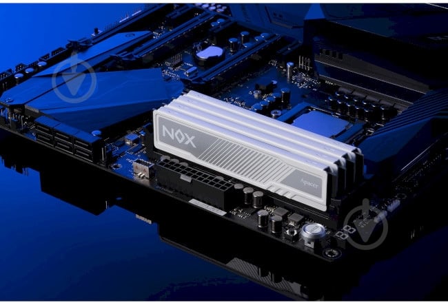 Оперативная память Apacer DDR4 SDRAM 32 GB (2x16GB) 3200 MHz (AH4U32G32C28YMWAA-2) NOX White - фото 6