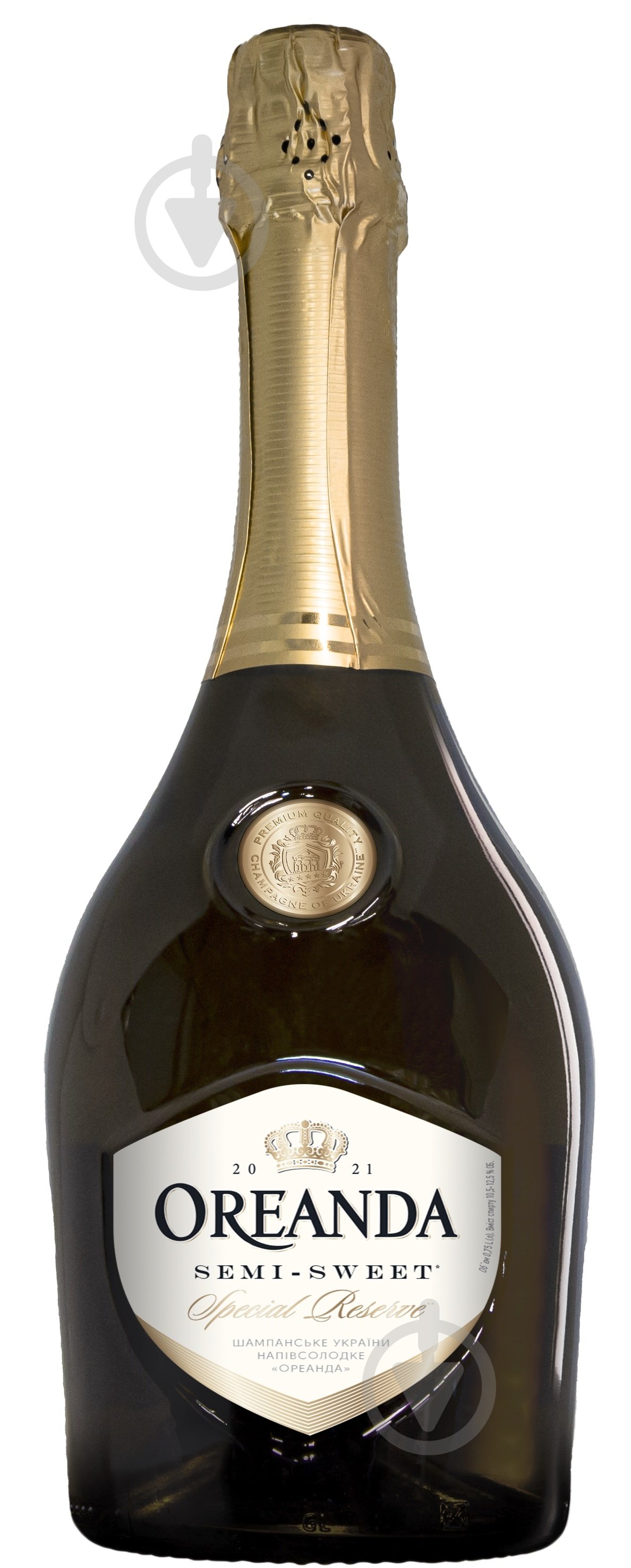 Вино игристое Ореанда полусладкое Премиум 0,75 л - фото 1