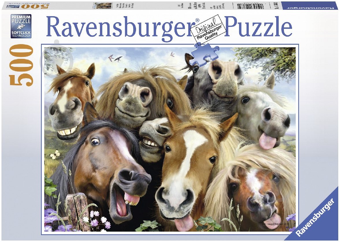 Пазл Ravensburger Лошадиное селфи RSV-147632 - фото 1