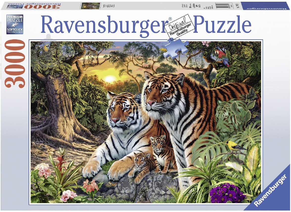 Пазлы Ravensburger Найди тигров RSV-170722 - фото 1
