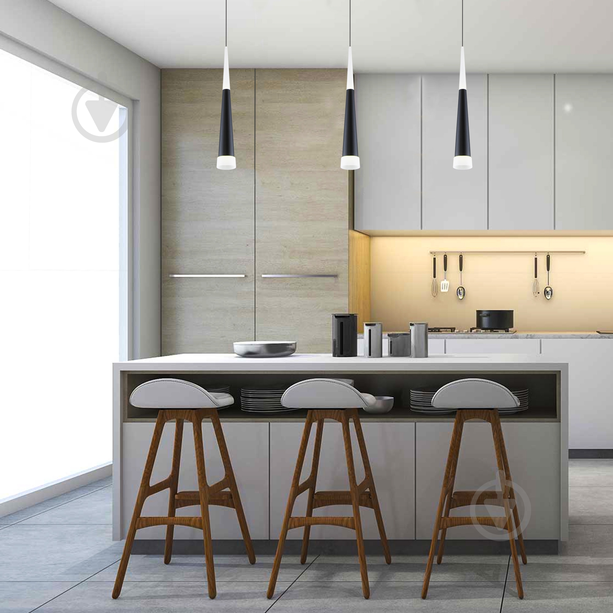 Подвес Strotskis LED 8 Вт черный DLR038 - фото 10