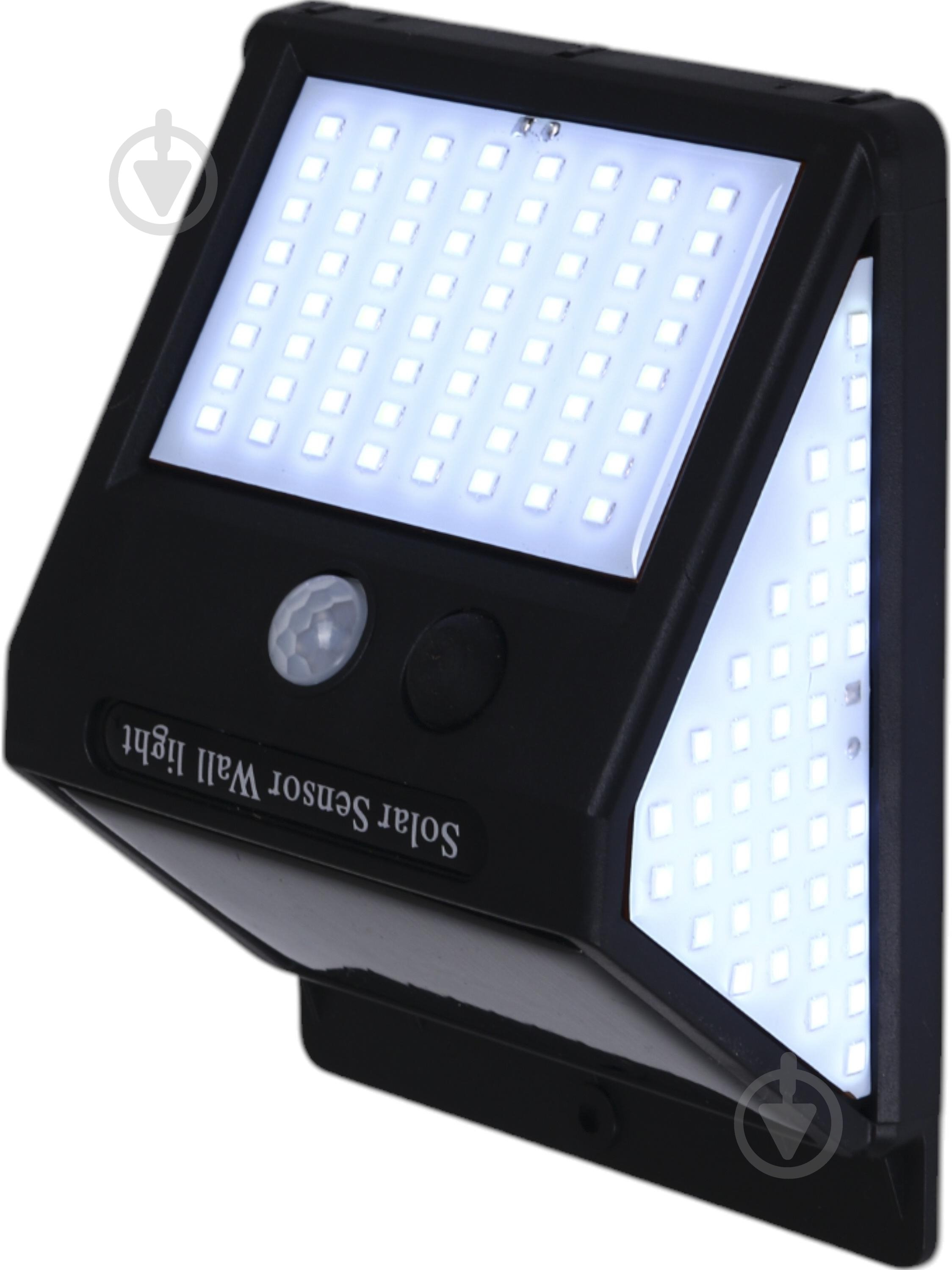 Світильник на сонячній батареї Expert 20 Вт IP44 чорний LP-3030-144 - фото 2