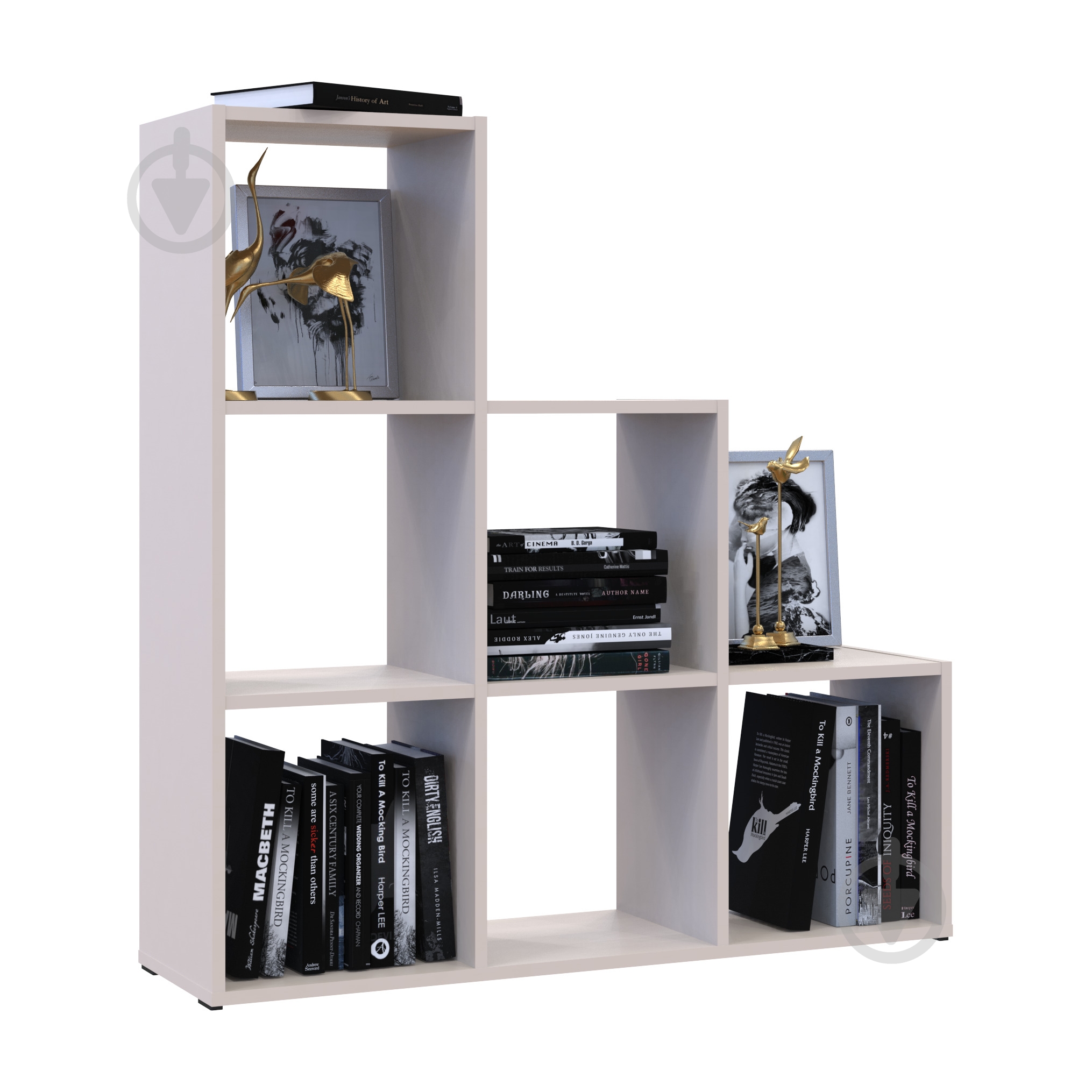 Стелаж Doros Степ 3х3 1061х1026х288 мм кашемір - фото 5 Стелаж Doros Степ 3х3 1061х1026х288 мм кашемір - фото 5