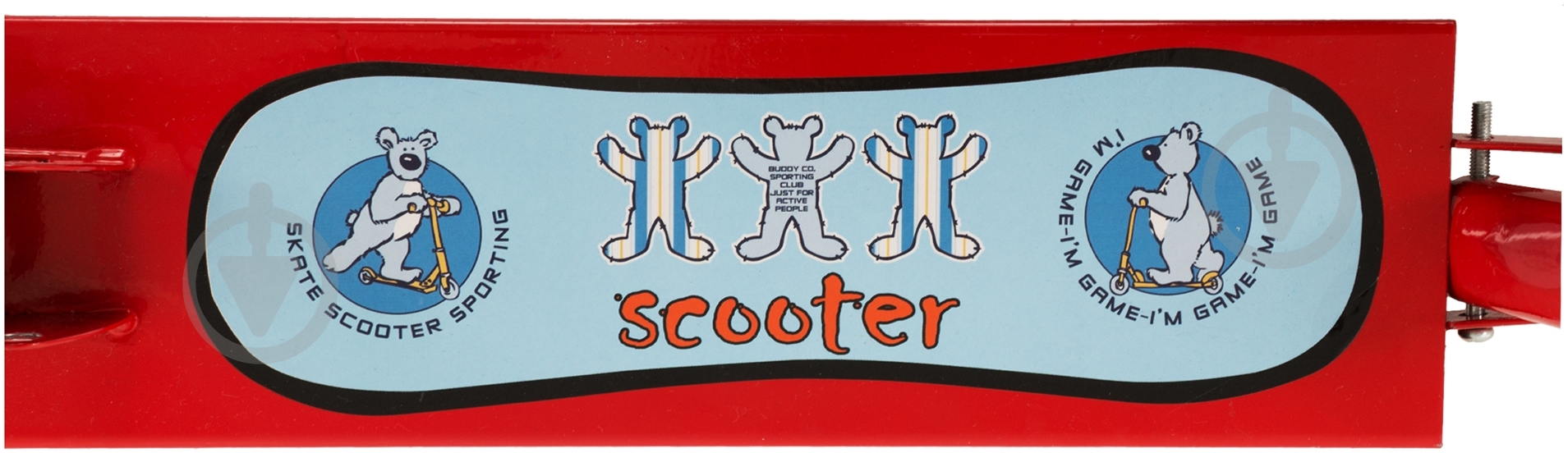 Самокат красный 143 - фото 2 Самокат красный 143 - фото 2