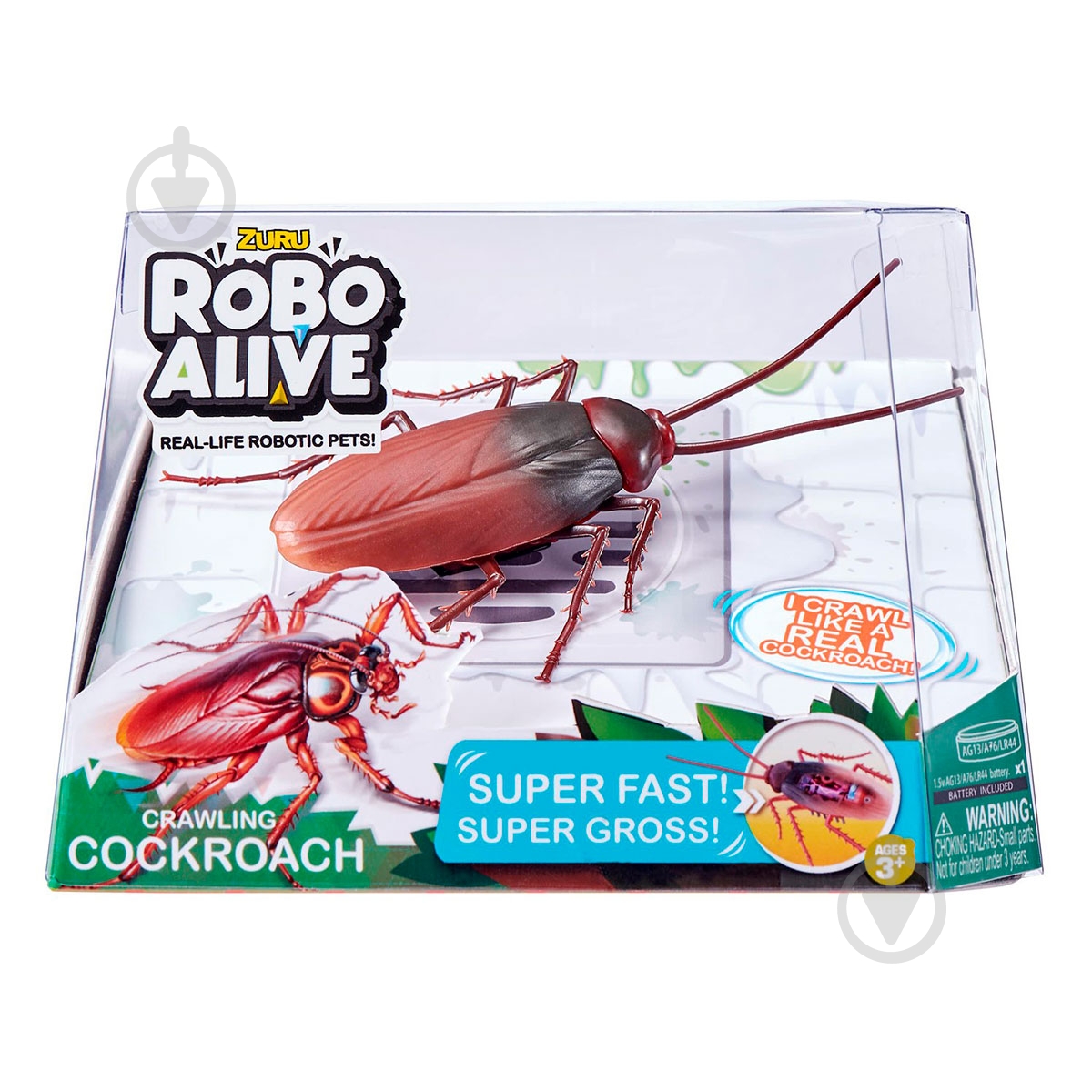 Игрушка интерактивная Zuru Таракан Robo Alive 7112 - фото 3