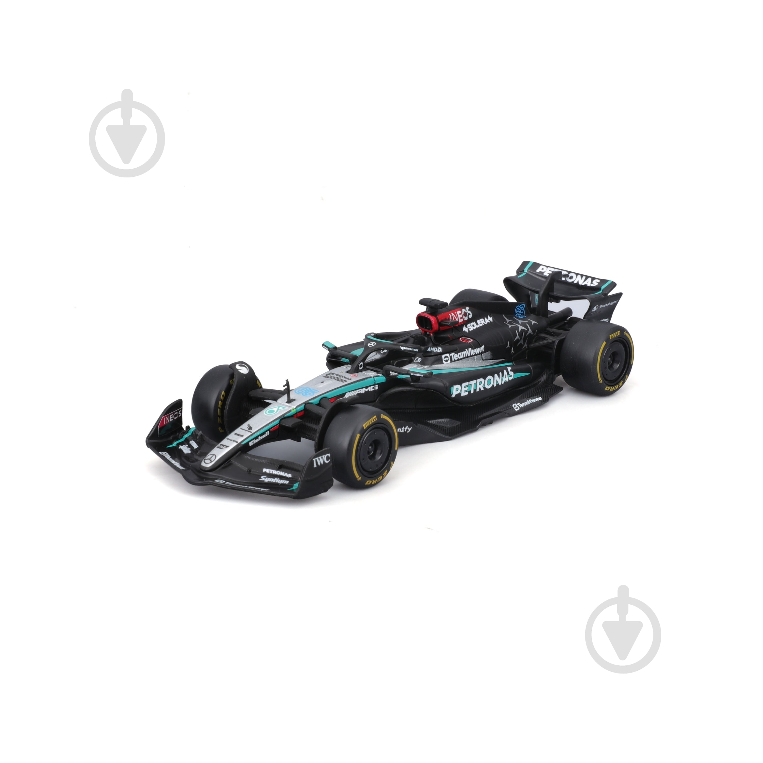 Автомодель Bburago 1:43 Mercedes-AMG F1 W15 Performance (2024) (1:43) 18-38208 - фото 1 Автомодель Bburago 1:43 Mercedes-AMG F1 W15 Performance (2024) (1:43) 18-38208 - фото 1