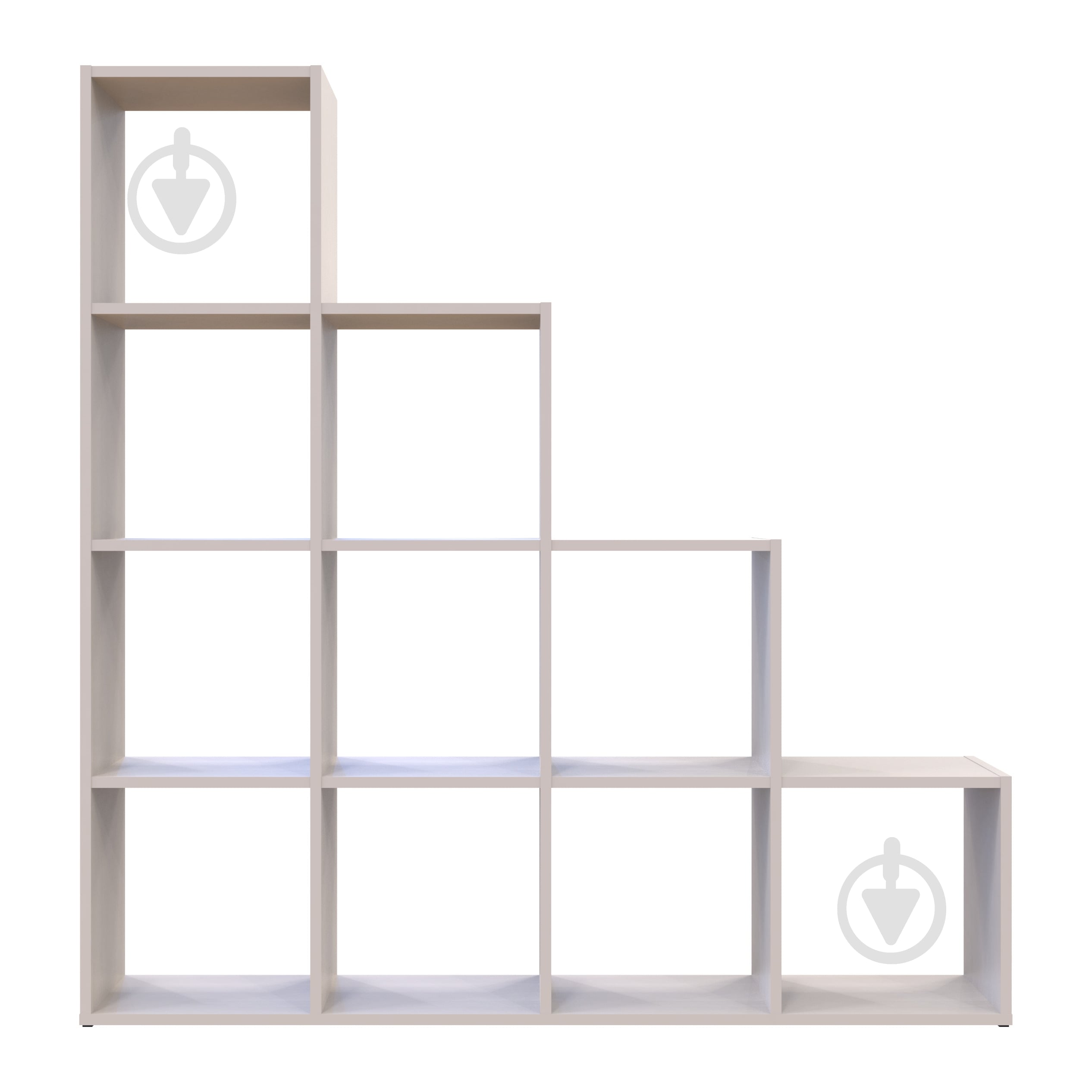 Стеллаж Doros Степ 4х4 1407х1362х288 мм кашемир - фото 4 Стеллаж Doros Степ 4х4 1407х1362х288 мм кашемир - фото 4