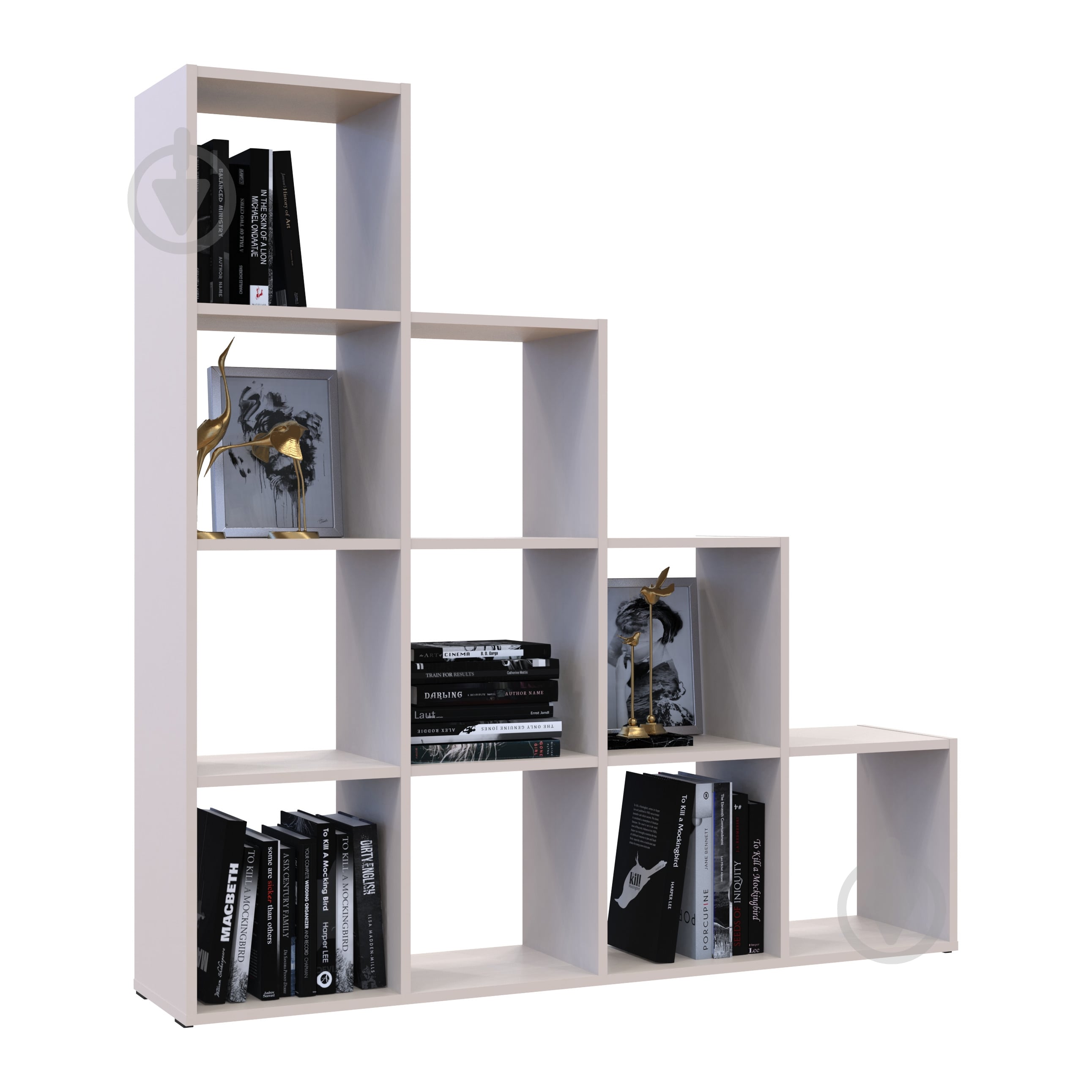 Стеллаж Doros Степ 4х4 1407х1362х288 мм кашемир - фото 5 Стеллаж Doros Степ 4х4 1407х1362х288 мм кашемир - фото 5