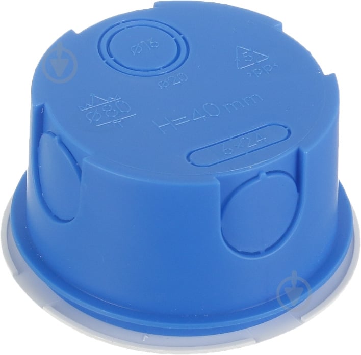 Коробка розподільча HausMark для суцільних стін поліпропілен МВ101 - фото 2