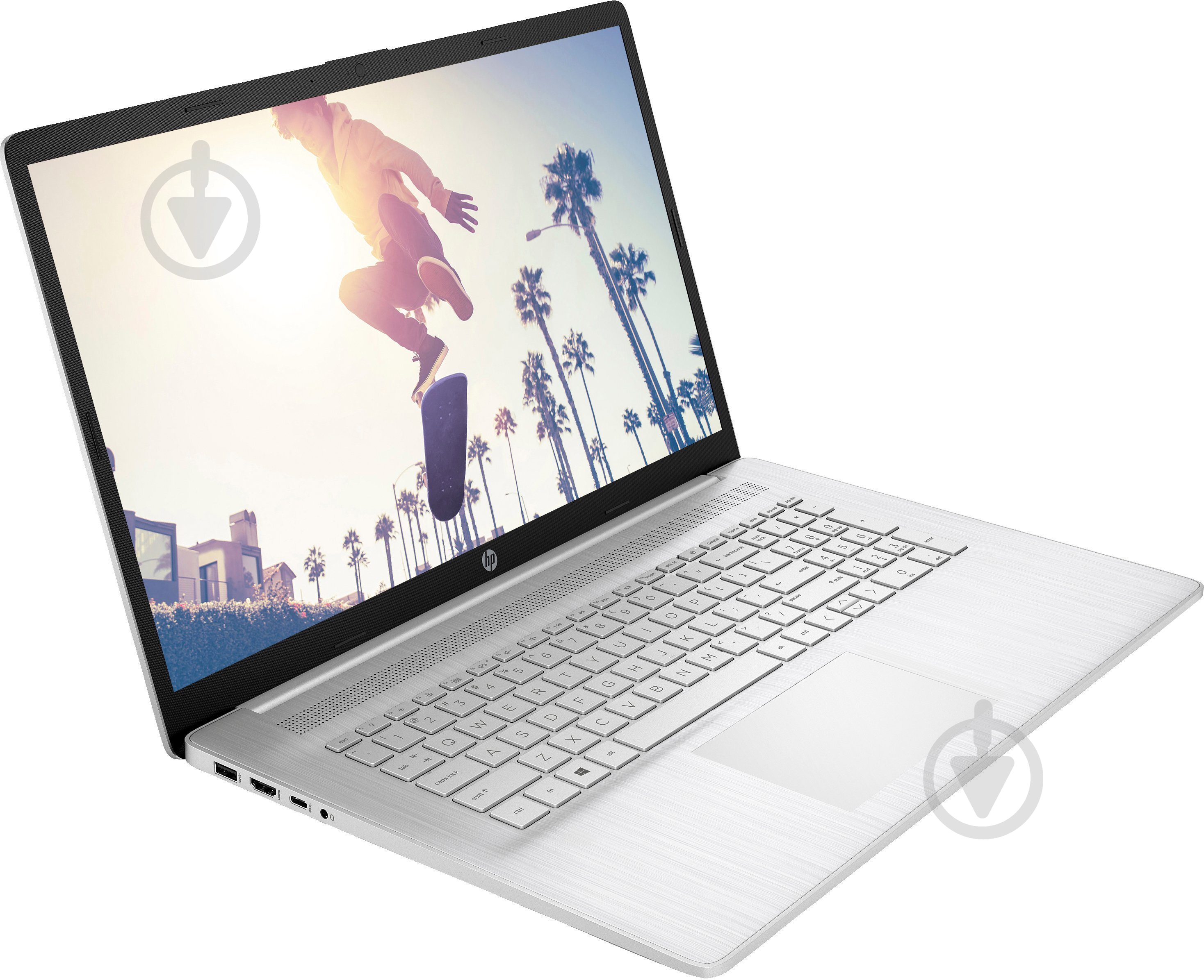 Ноутбук HP 17-cp2002ua 17,3" (826W7EA) natural silver - фото 3 Ноутбук HP 17-cp2002ua 17,3" (826W7EA) natural silver - фото 3