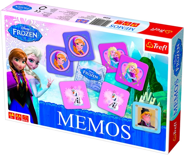 Игра настольная Trefl Мемоs Холодное сердце TFL-01209 - фото 1