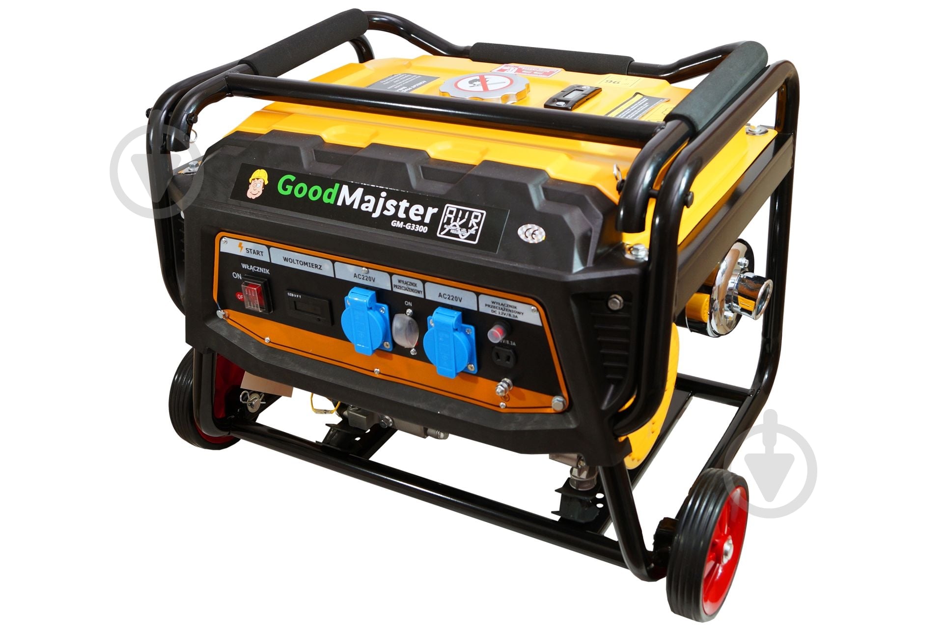 Генератор бензиновый GoodMajster 2,5 кВт / 3,2 кВт 220 В GM-G3300 - фото 3 Генератор бензиновый GoodMajster 2,5 кВт / 3,2 кВт 220 В GM-G3300 - фото 3