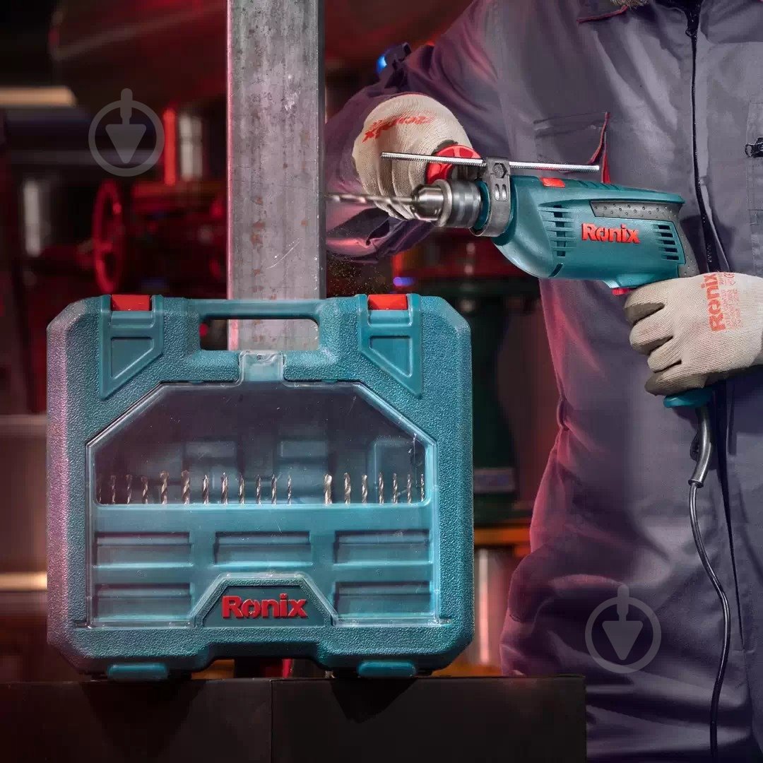 Дрель ударная Ronix 2250K - фото 10