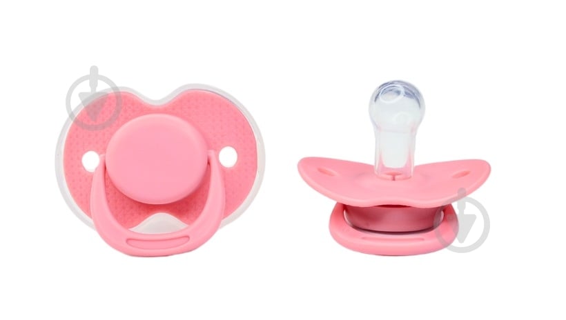 Пустышка Lindo силиконовая круглая А 31/6-12 - фото 4