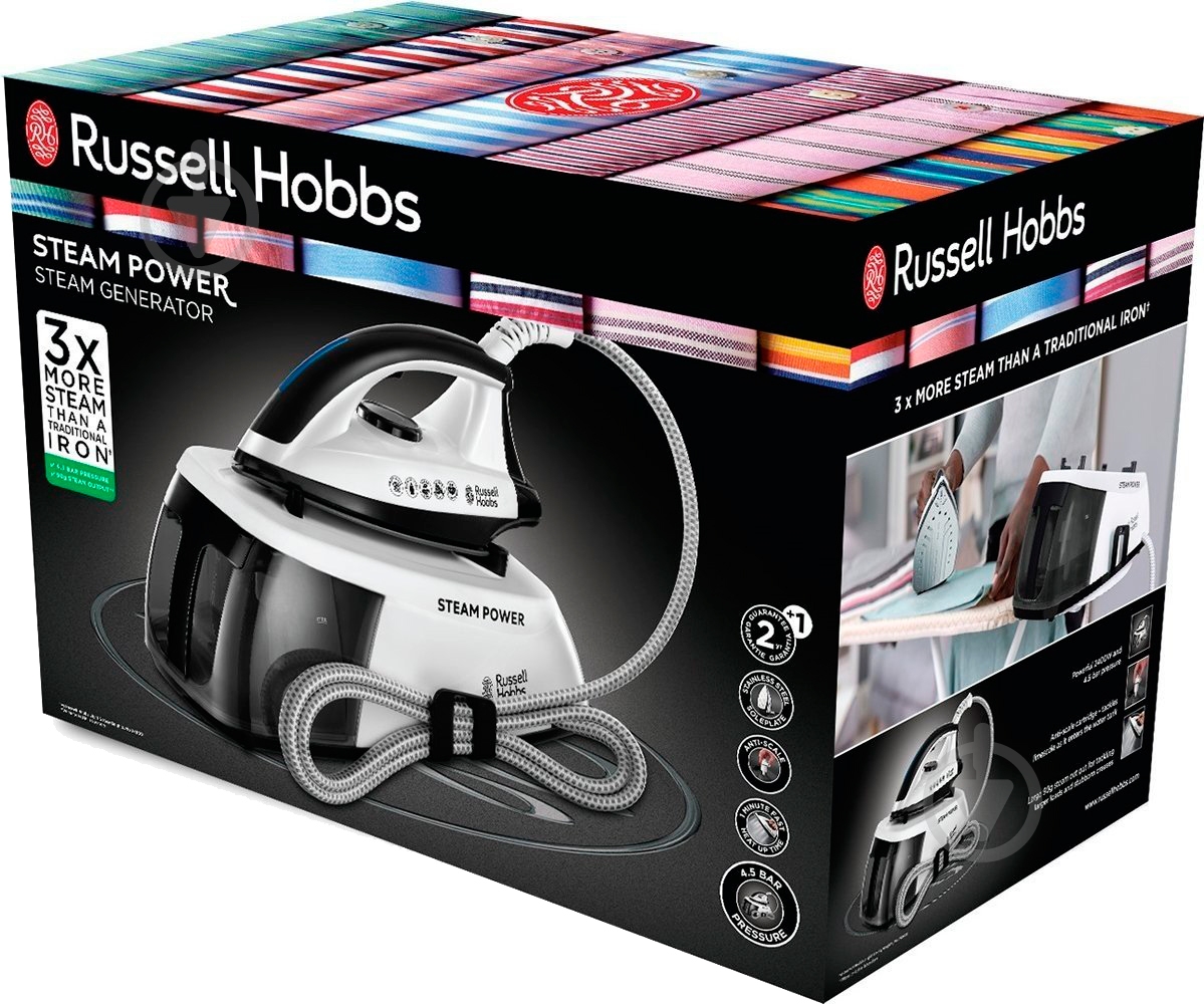 Утюг с парогенератором Russell Hobbs Steam Power 24420-56 - фото 6