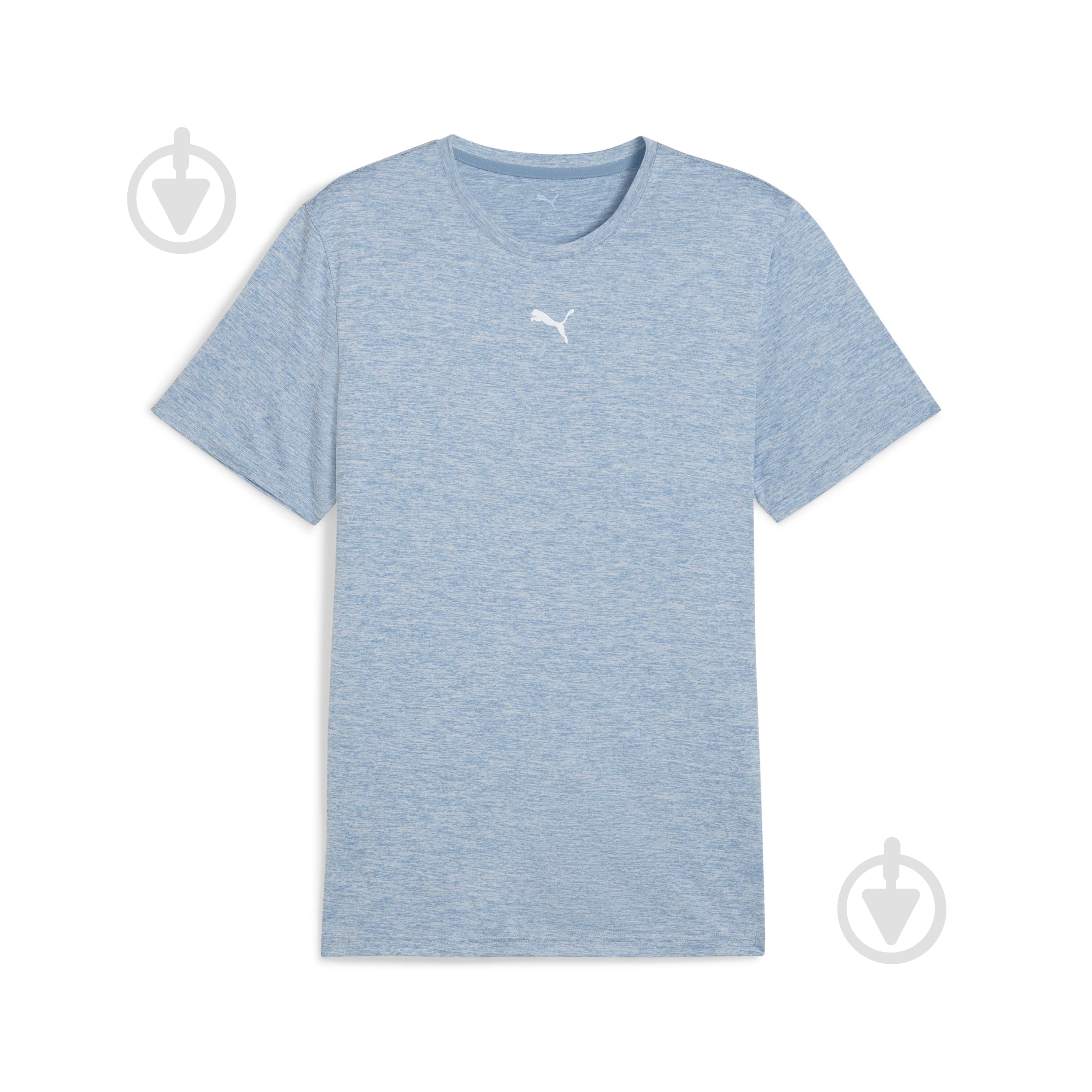 Футболка Puma TAD ESSENTIALS HEATHER CAT Tee (CF small cat) 52592034 р.2XL синій - фото 4 Футболка Puma TAD ESSENTIALS HEATHER CAT Tee (CF small cat) 52592034 р.2XL синій - фото 4