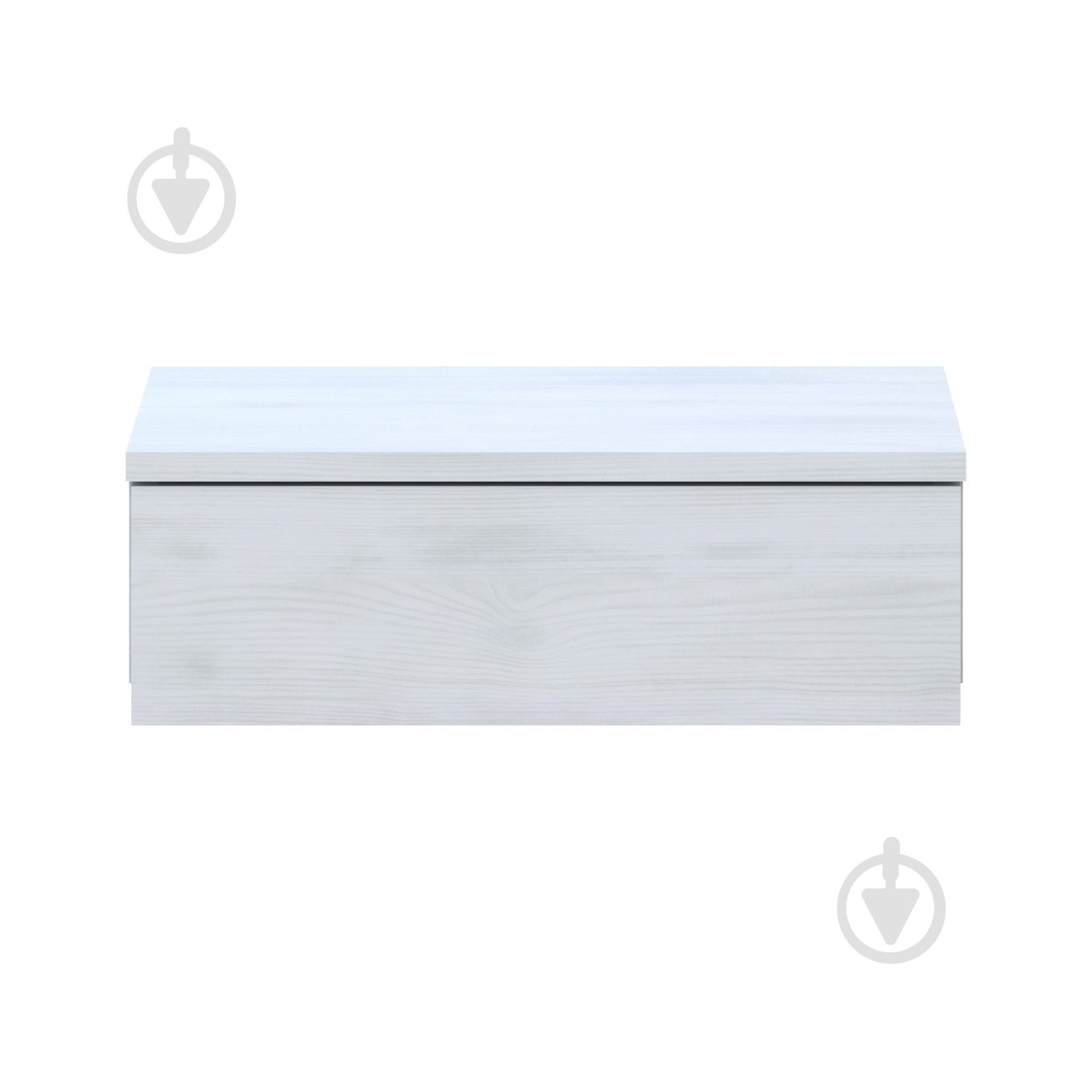 Тумба навісна Doros Левія 1Ш 460x150x310 мм біле дерево - фото 3