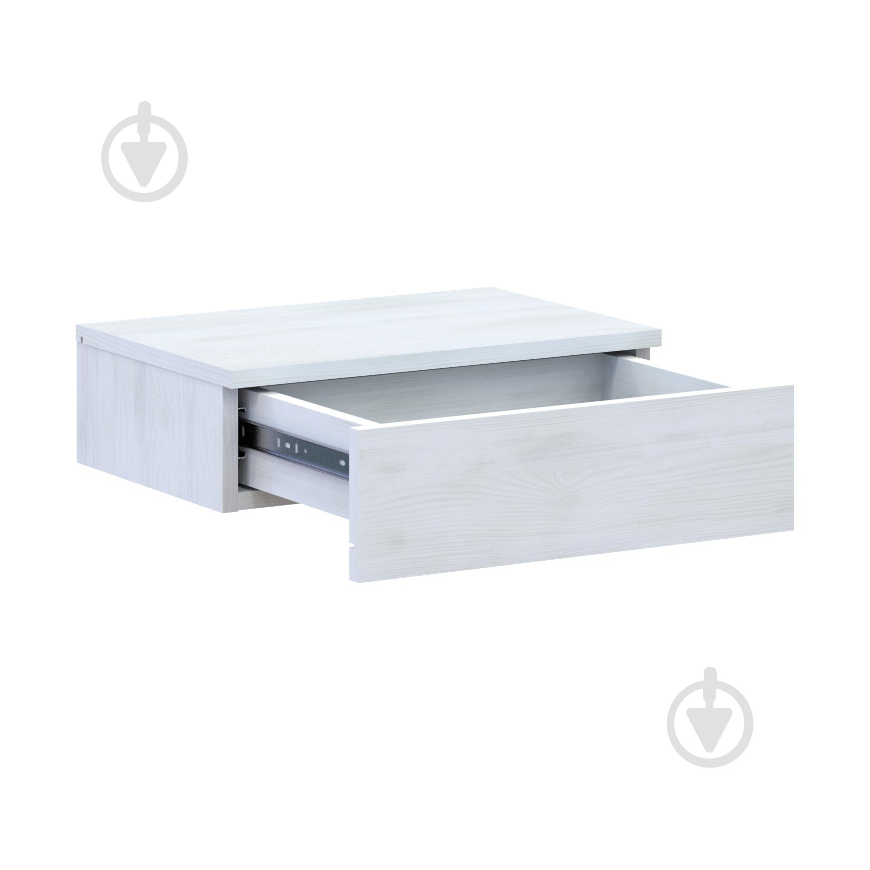 Тумба навісна Doros Левія 1Ш 460x150x310 мм біле дерево - фото 5