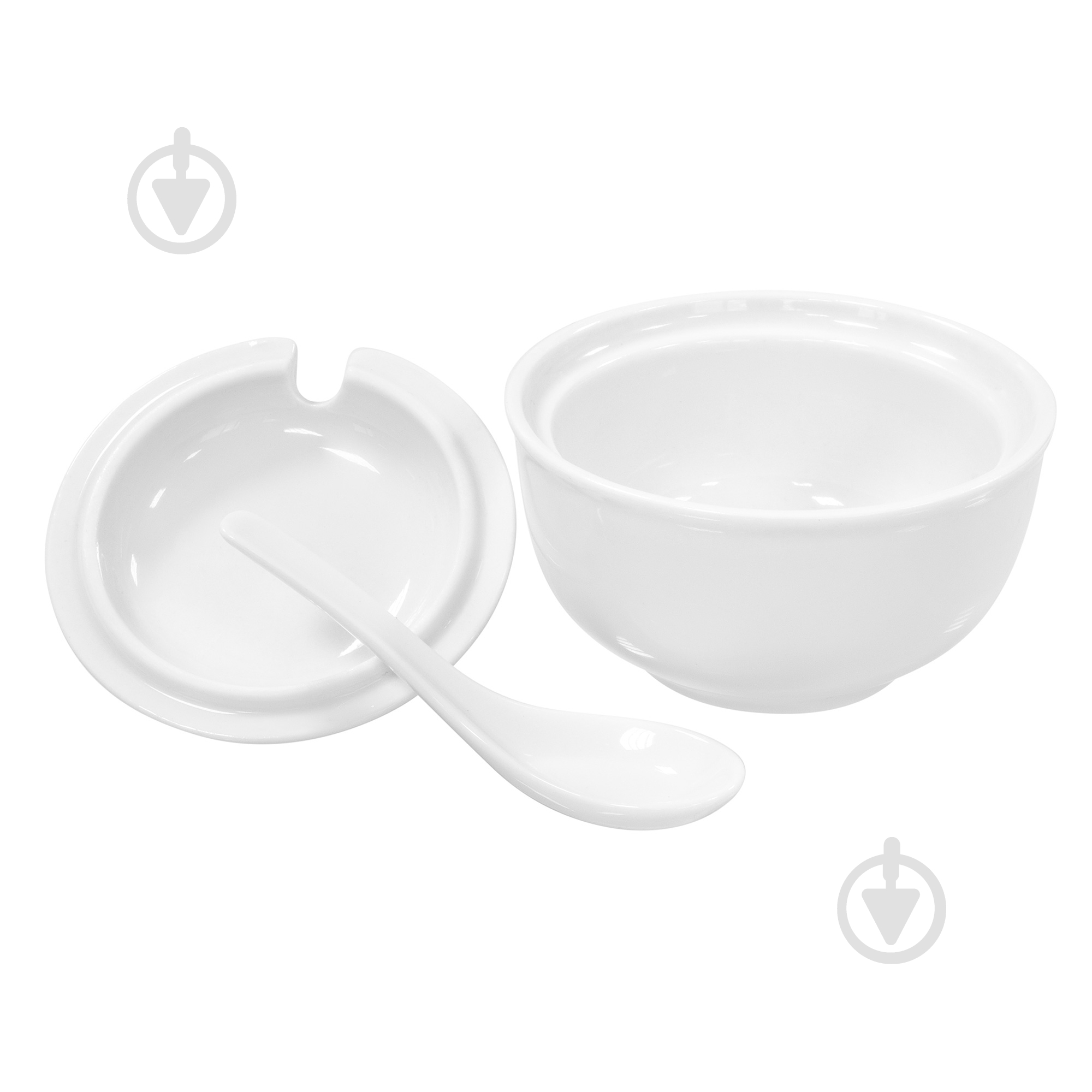 Соусник з ложкою Helfer 9х6 см - фото 2