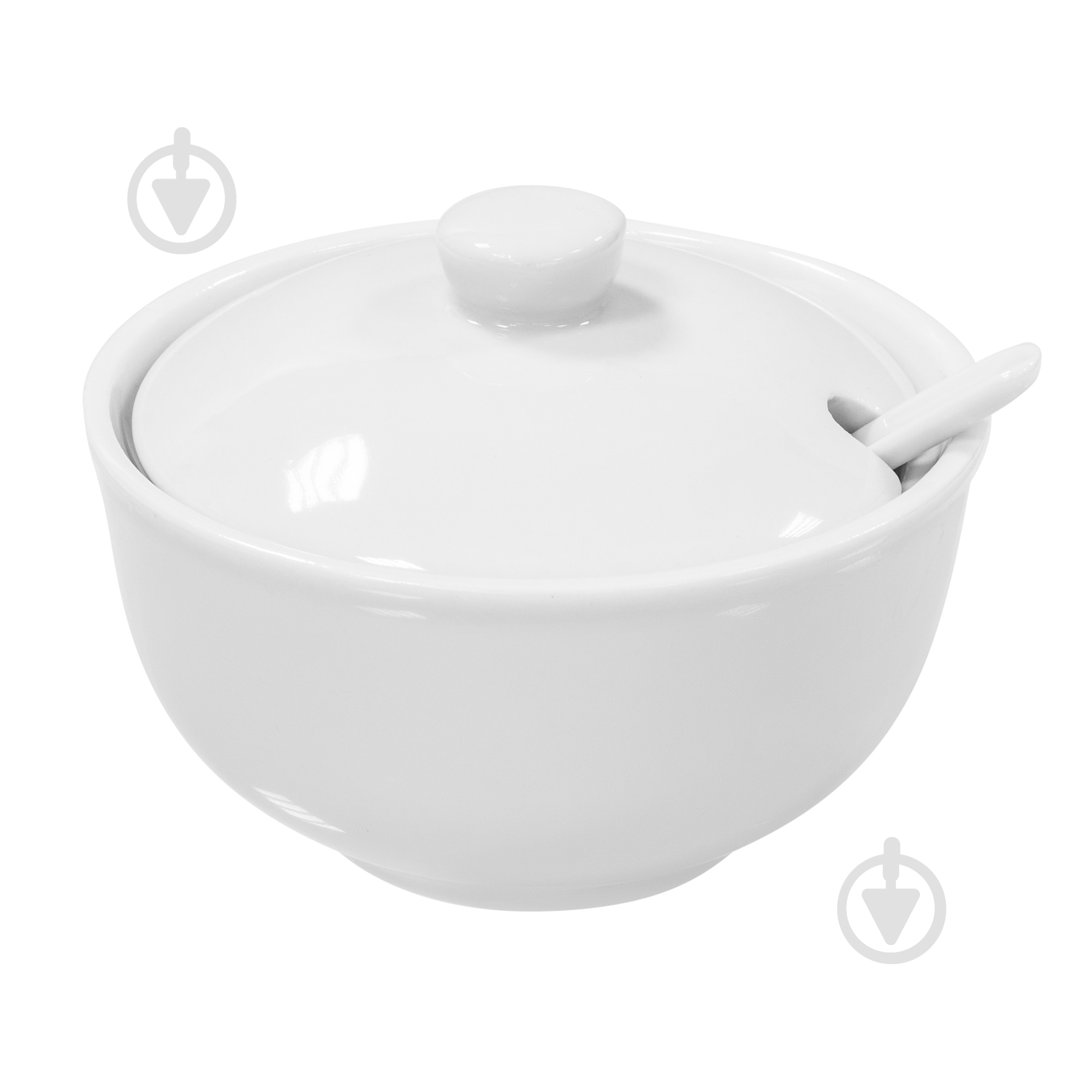 Соусник з ложкою Helfer 9х6 см - фото 1