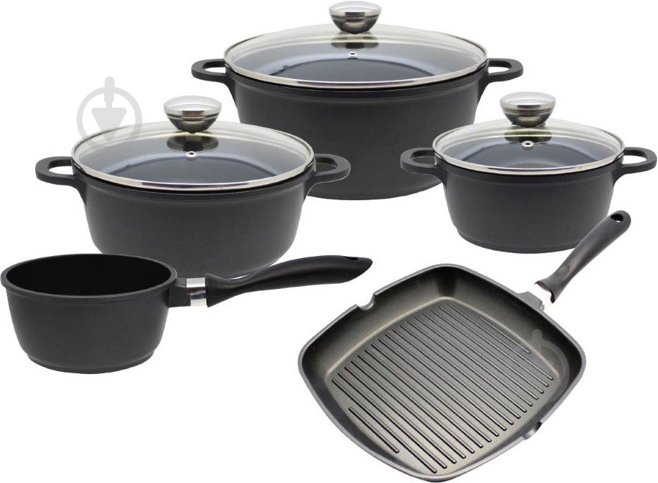 Набор кастрюль ELO Edition 8 предметов 89405 - фото 1 Набор кастрюль ELO Edition 8 предметов 89405 - фото 1