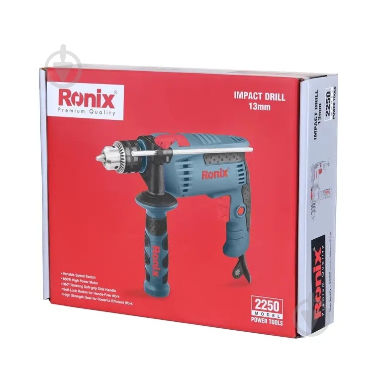 Дриль ударний Ronix 2250 - фото 5 Дриль ударний Ronix 2250 - фото 5