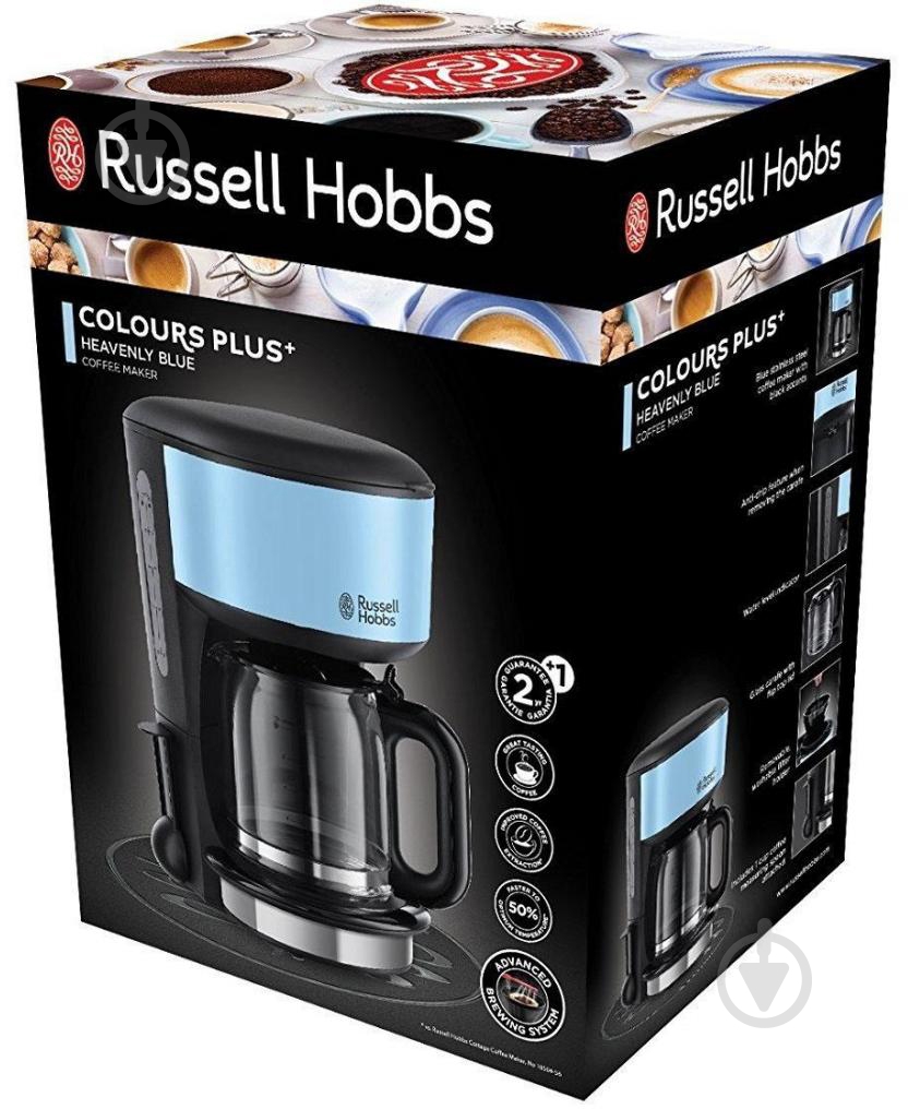 Кавоварка крапельна Russell Hobbs - фото 9 Кавоварка крапельна Russell Hobbs - фото 9