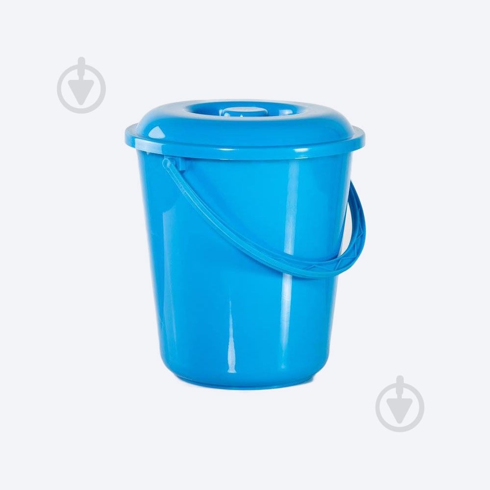 Ведро обычное MN PLASTIKA 12 л синий - фото 1 Ведро обычное MN PLASTIKA 12 л синий - фото 1