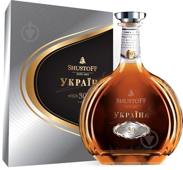 Коньяк Shustoff Украина 0,7 л - фото 1 Коньяк Shustoff Украина 0,7 л - фото 1