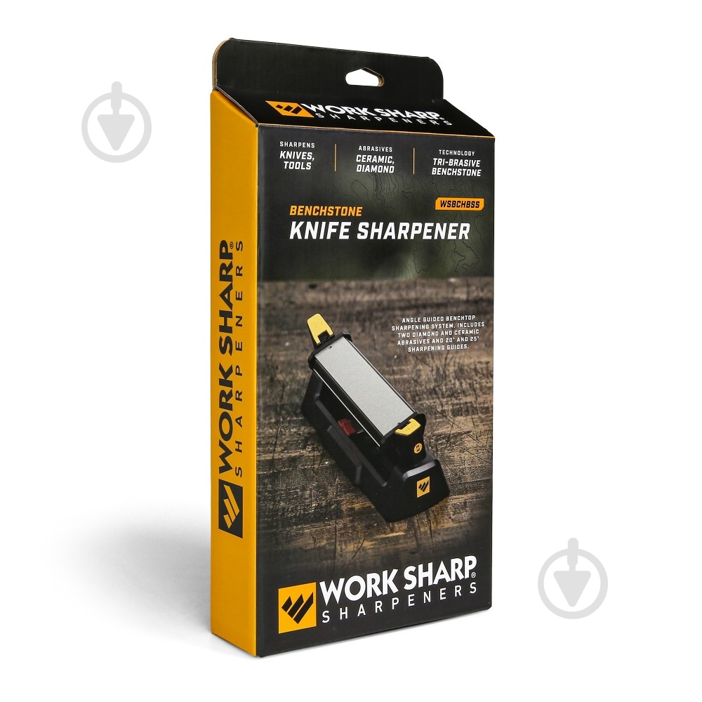 Точилка для ножей Work Sharp механическая Benchstone Sharpener WSBCHBSS-I - фото 2 Точилка для ножей Work Sharp механическая Benchstone Sharpener WSBCHBSS-I - фото 2