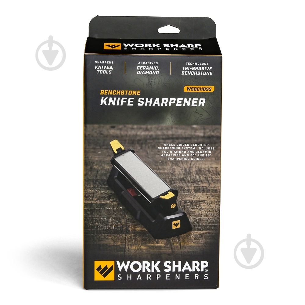 Точилка для ножей Work Sharp механическая Benchstone Sharpener WSBCHBSS-I - фото 3 Точилка для ножей Work Sharp механическая Benchstone Sharpener WSBCHBSS-I - фото 3