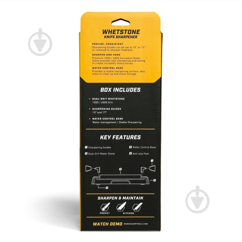 Точило Work Sharp механическая Benchtop Whetstone Sharpener WSBCHWHT-I - фото 5 Точило Work Sharp механическая Benchtop Whetstone Sharpener WSBCHWHT-I - фото 5